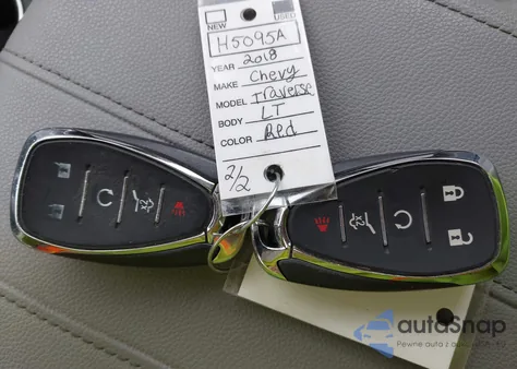 2018 Chevrolet Traverse 1Lt from USA, damaged, VIN 1GNEVGKW8JJ134579